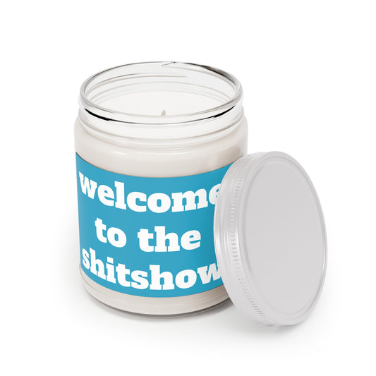 Welcome To The Shitshow Funny Friendship Candle Gift Best Friend Gift Long Distance Gift Funny Candle Gag Gift Premium Coconut Soy Candle
