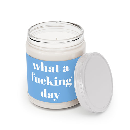 What a Day Funny Friendship Candle Gift Best Friend Gift Long Distance Gift Funny Candle Gag Gift Premium Coconut Soy Candle