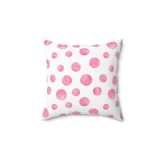 Preppy Pink Throw Toss Pillow Fun Preppy Hostess Gift