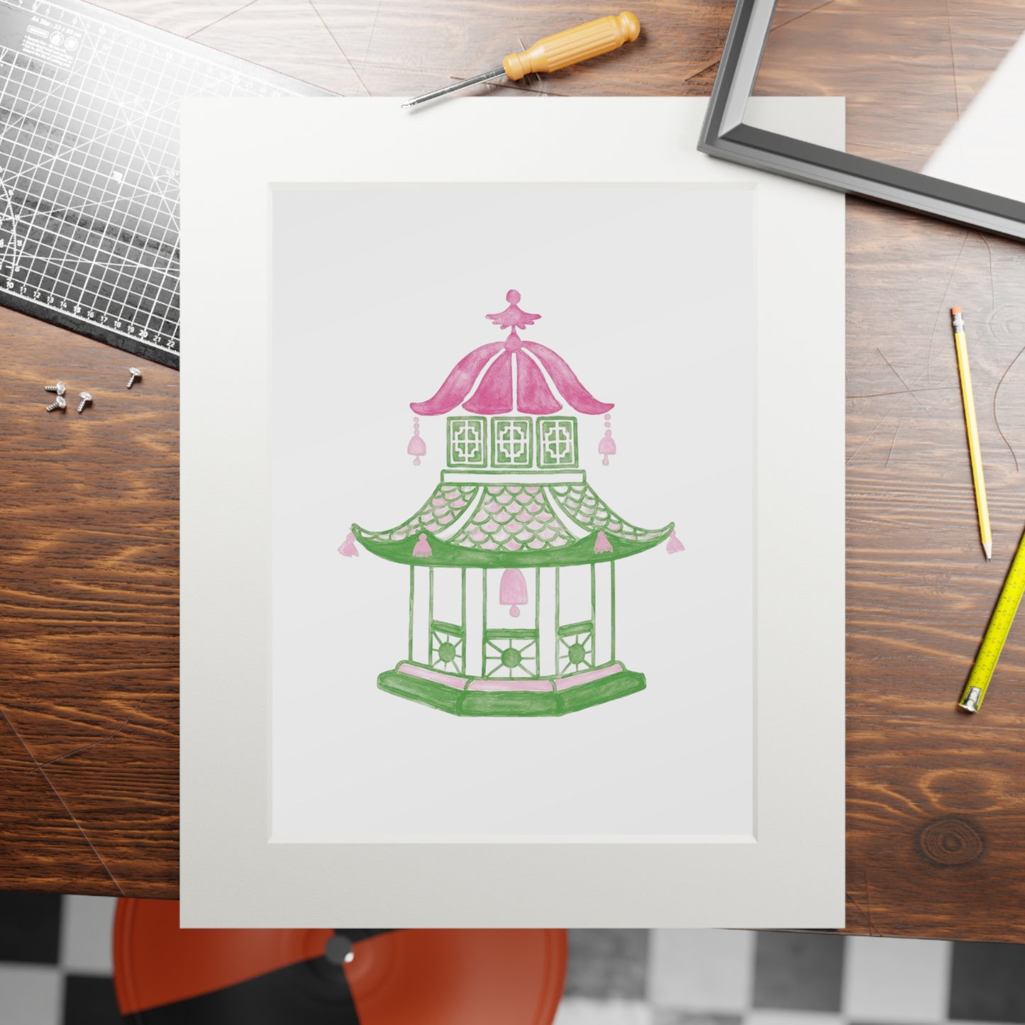 Fine Art Prints (Passepartout Paper Frame)