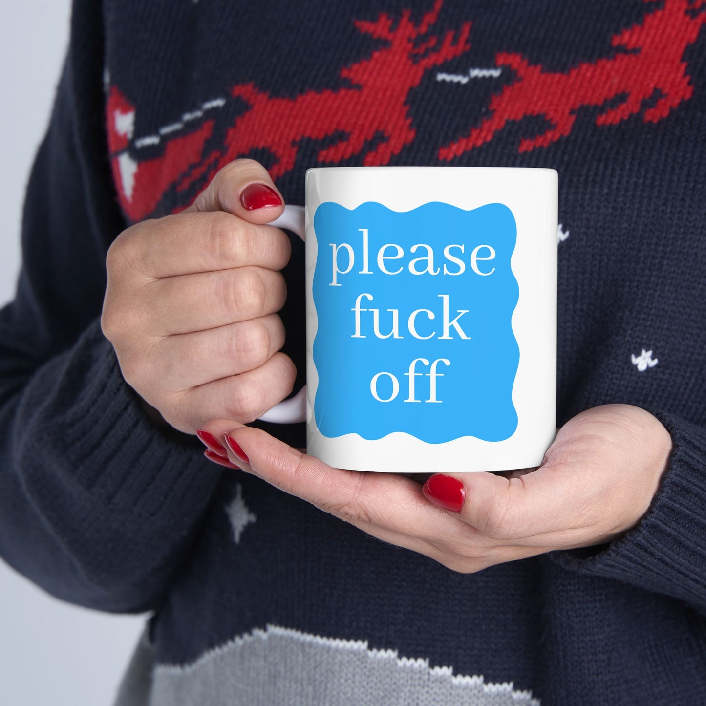 Please F Off Funny Friendship Mug Gift Best Friend Gift Long Distance Gift Funny Gag Gift Premium