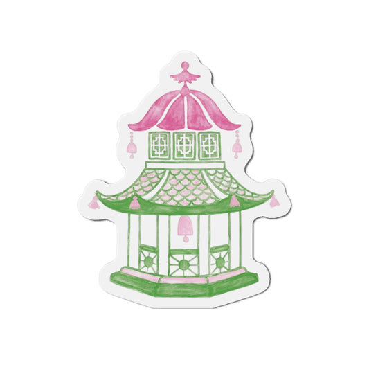 Pink Pagoda Stanley Magnet