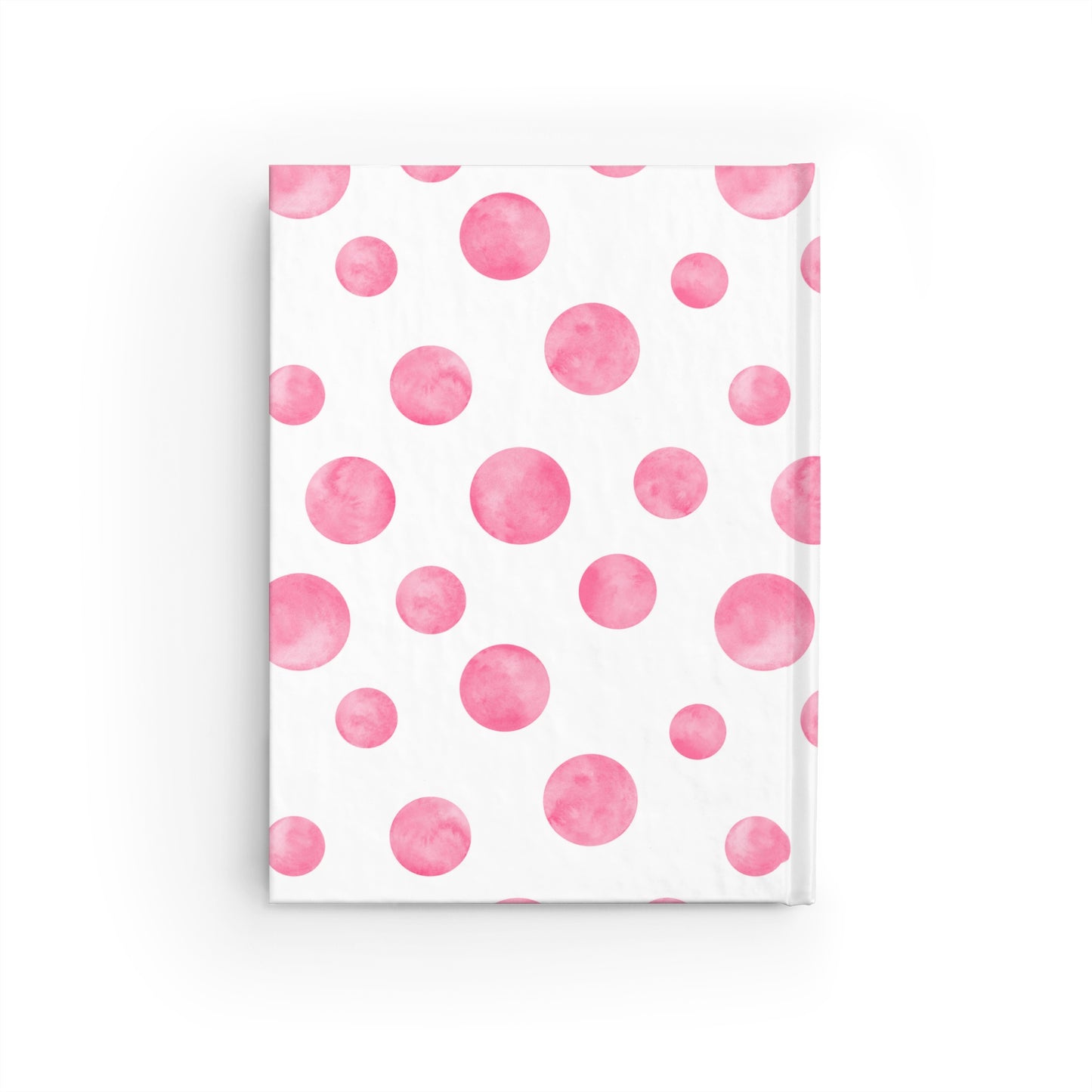 Whimsical Polka Dot Journal - Things I Shouldn't Say Outloud, Cute Notebook, Fun Gift, Writing Journal, Daily Diary, Pink Stationery