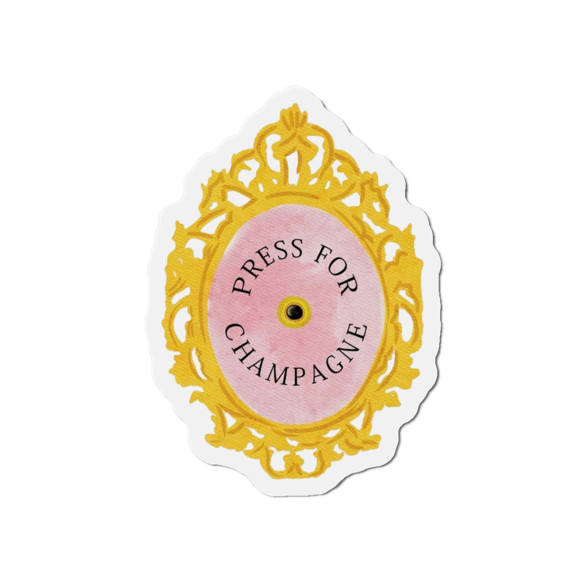 Press For Champagne Stanley Magnet