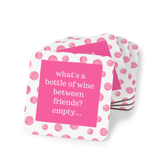 Wine Cocktails Coasters - Fun Drinkware Accessories for Parties, Home Bars, Holiday Decor, Gift Ideas