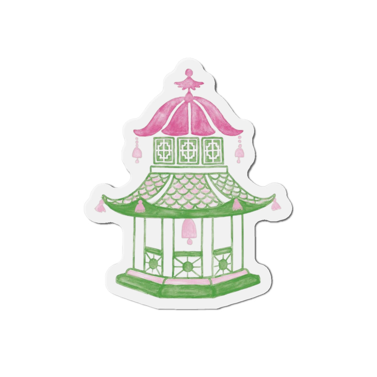 Pink Pagoda Stanley Magnet