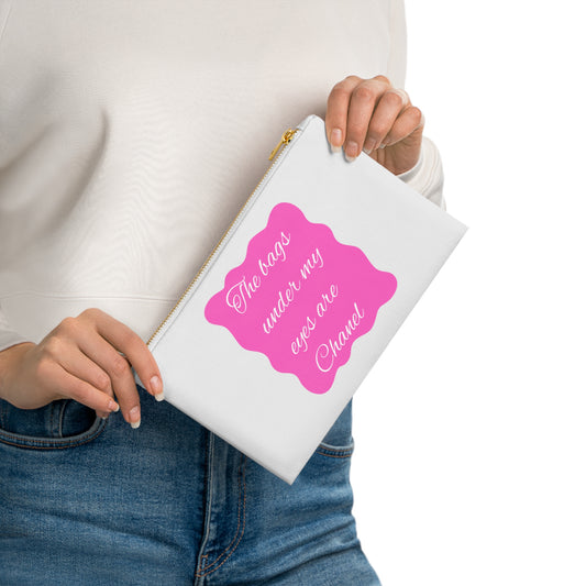 Preppy Pink Cosmetic Bag