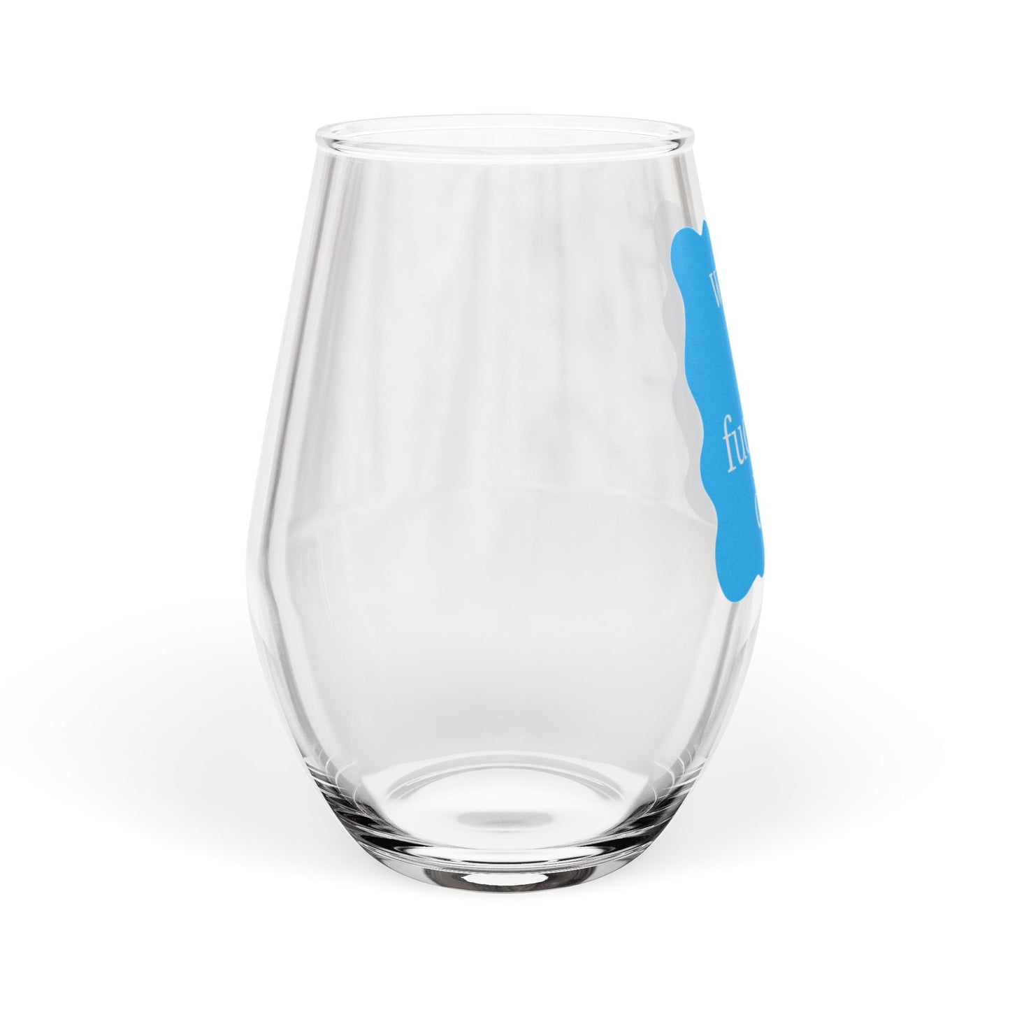 What A Day Stemless Wine Glass | 11.75oz Fun Hostess Gift