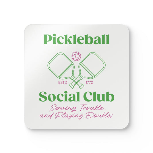 Pickleball Coaster Set