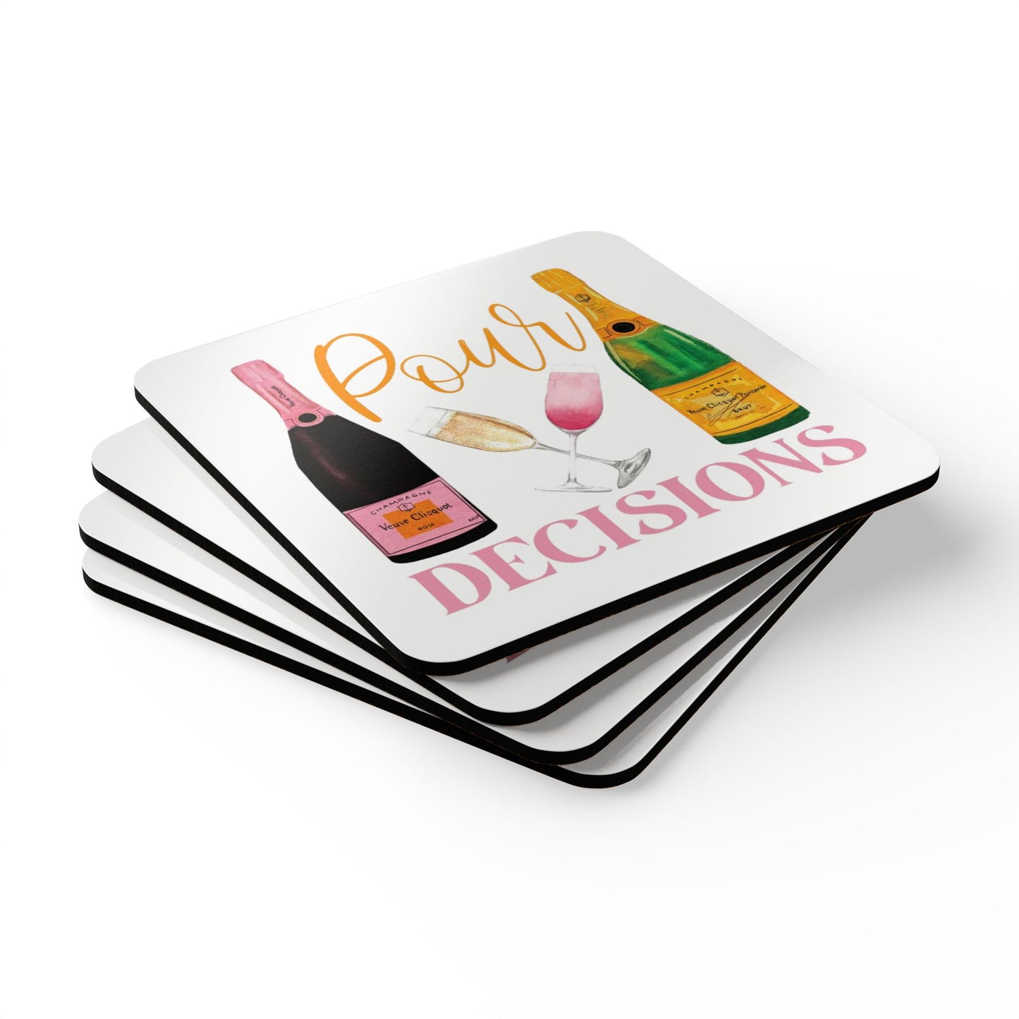 Pour Decision Coaster Set