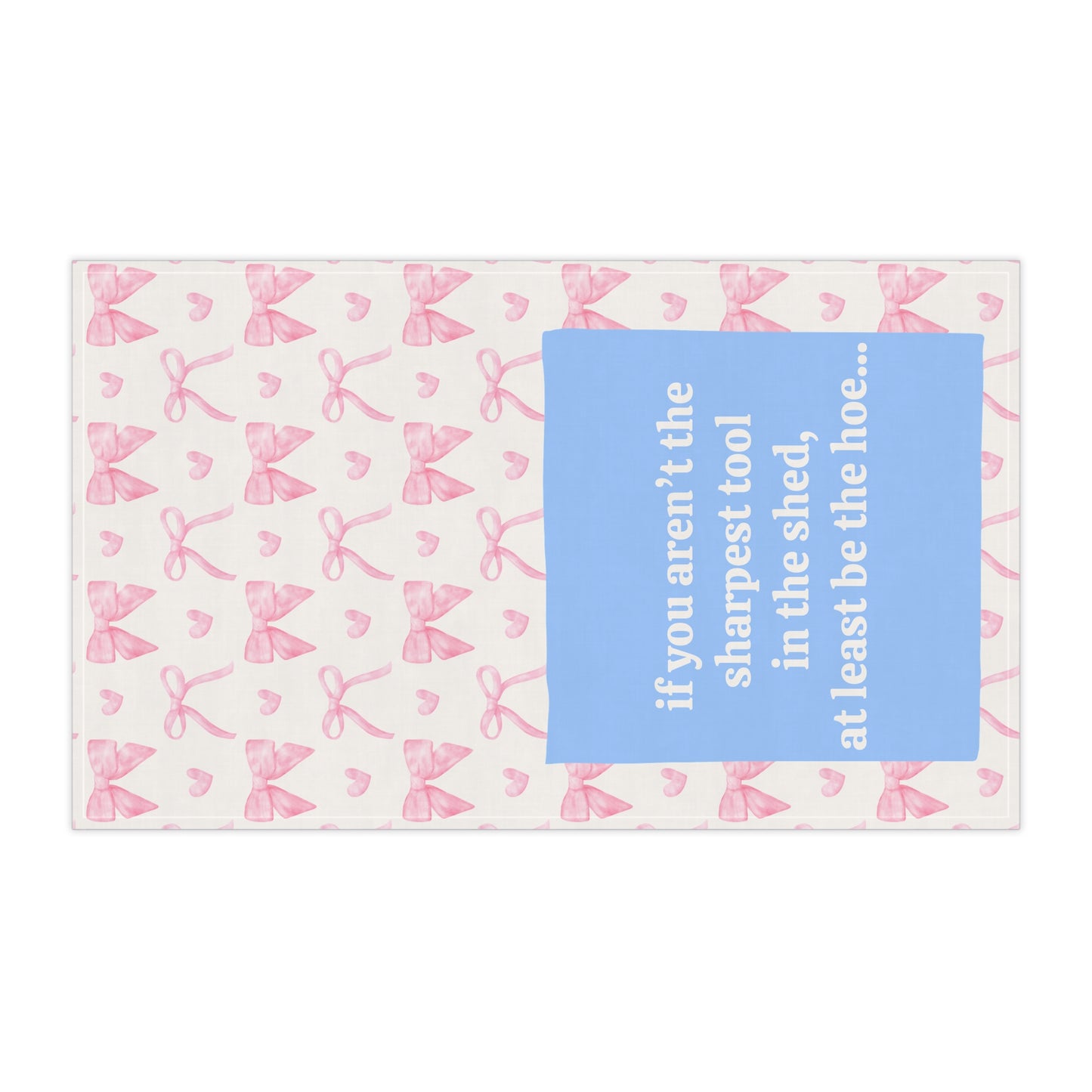 Sharpest Tool Kitchen Tea Towel Funny Hostess Party Gift