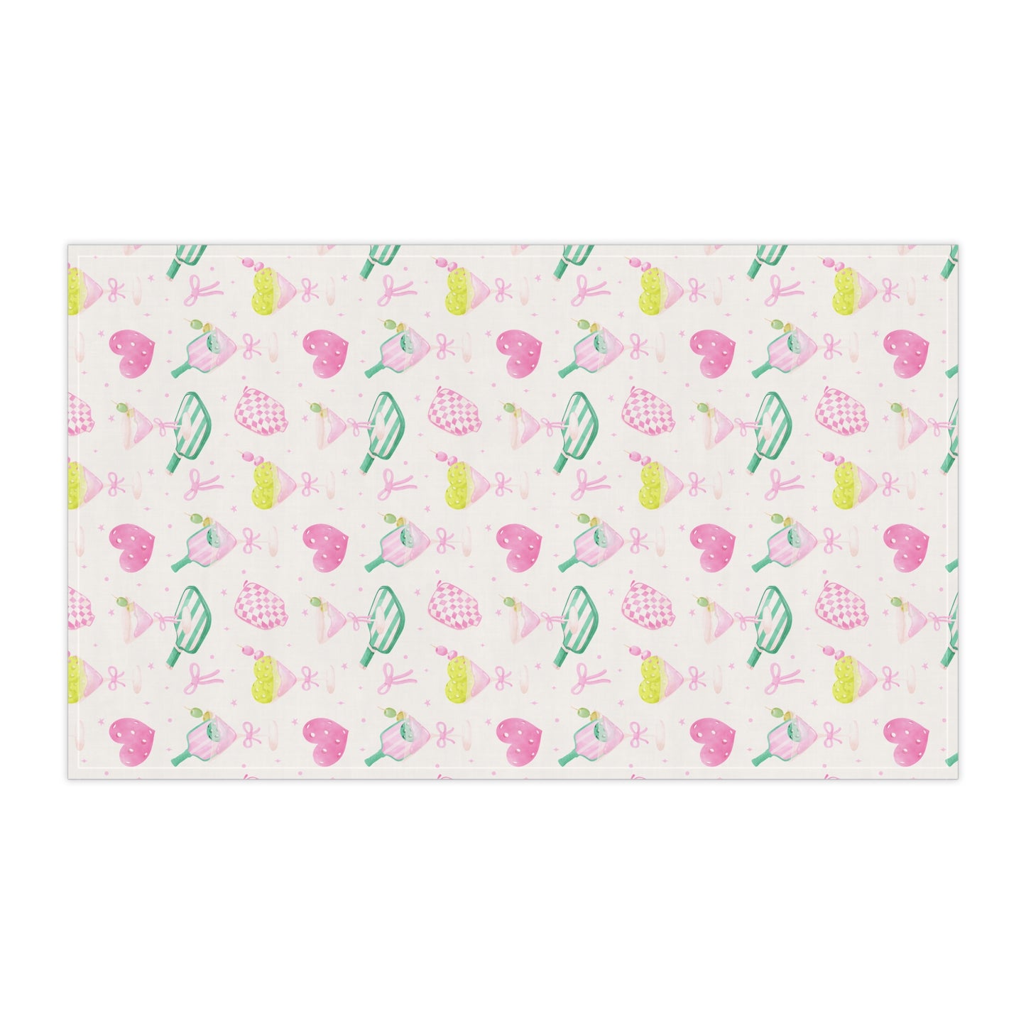 Pickleballer Tea Tea Towel Funny Hostess Gift