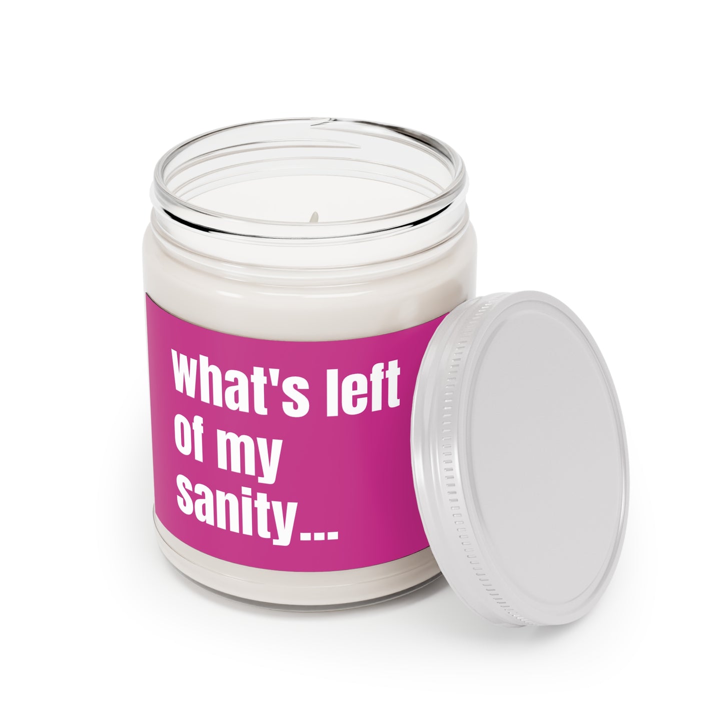 What's Left Of My Sanity Funny Friendship Candle Gift Best Friend Long Distance Gift Gag Gift Premium Coconut Soy Candle