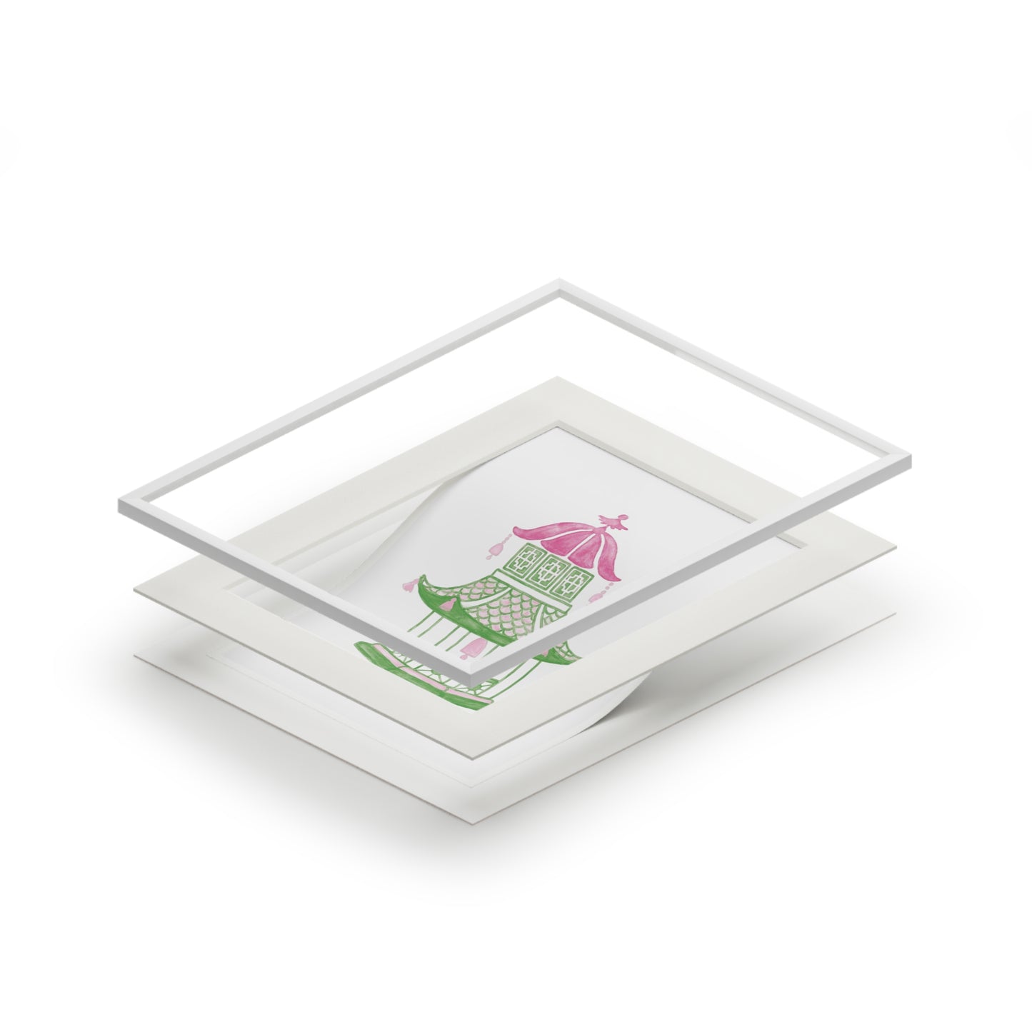 Fine Art Prints (Passepartout Paper Frame)