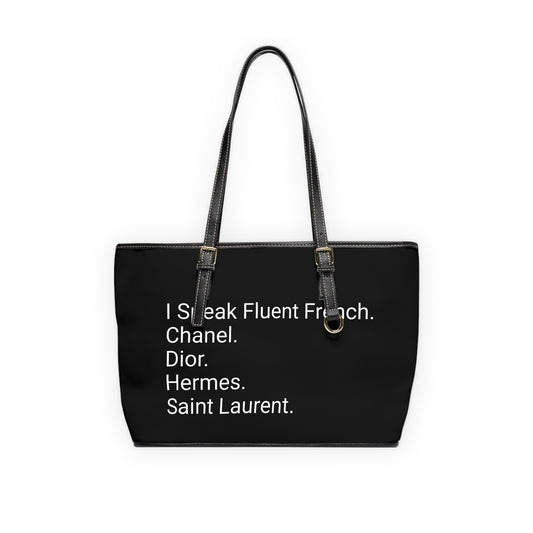 Fluent French Tote Bag