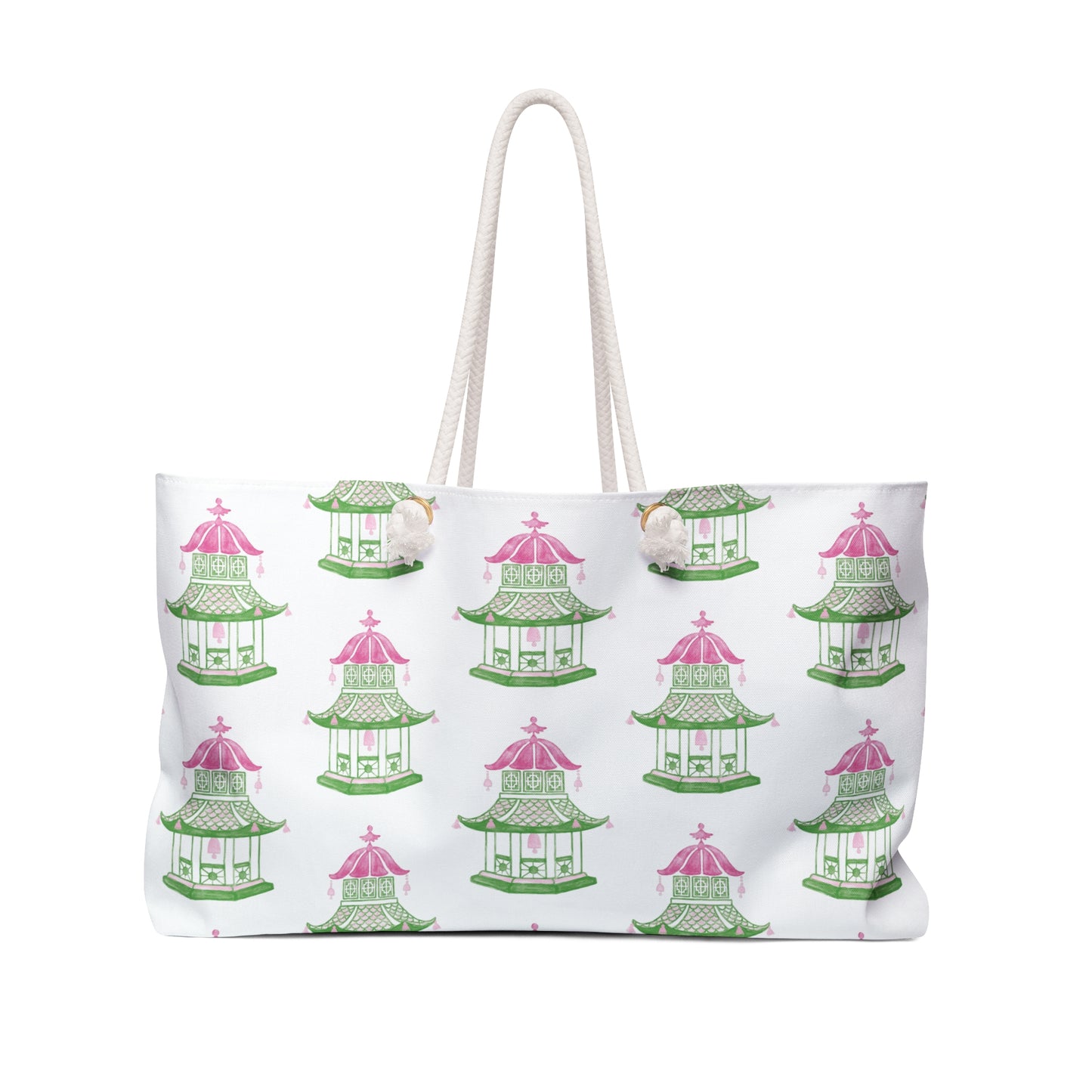 Pink Pagoda Weekender Bag