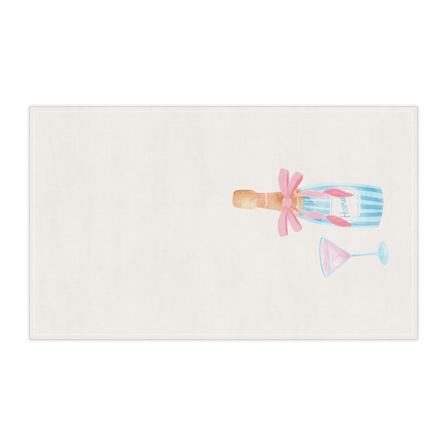 Champs Tea Towel Funny Hostess Gift