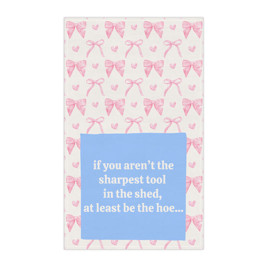 Sharpest Tool Kitchen Tea Towel Funny Hostess Party Gift