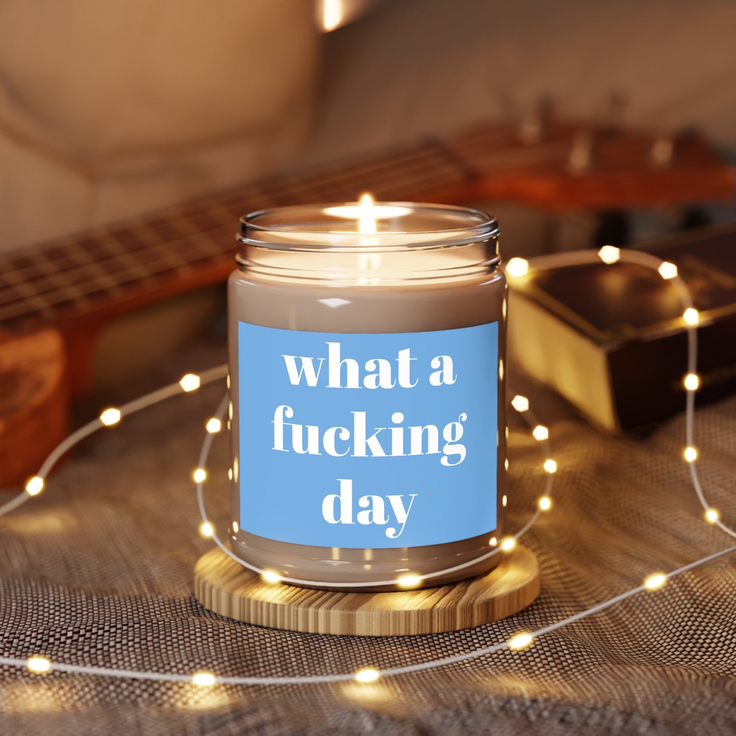 What a Day Funny Friendship Candle Gift Best Friend Gift Long Distance Gift Funny Candle Gag Gift Premium Coconut Soy Candle