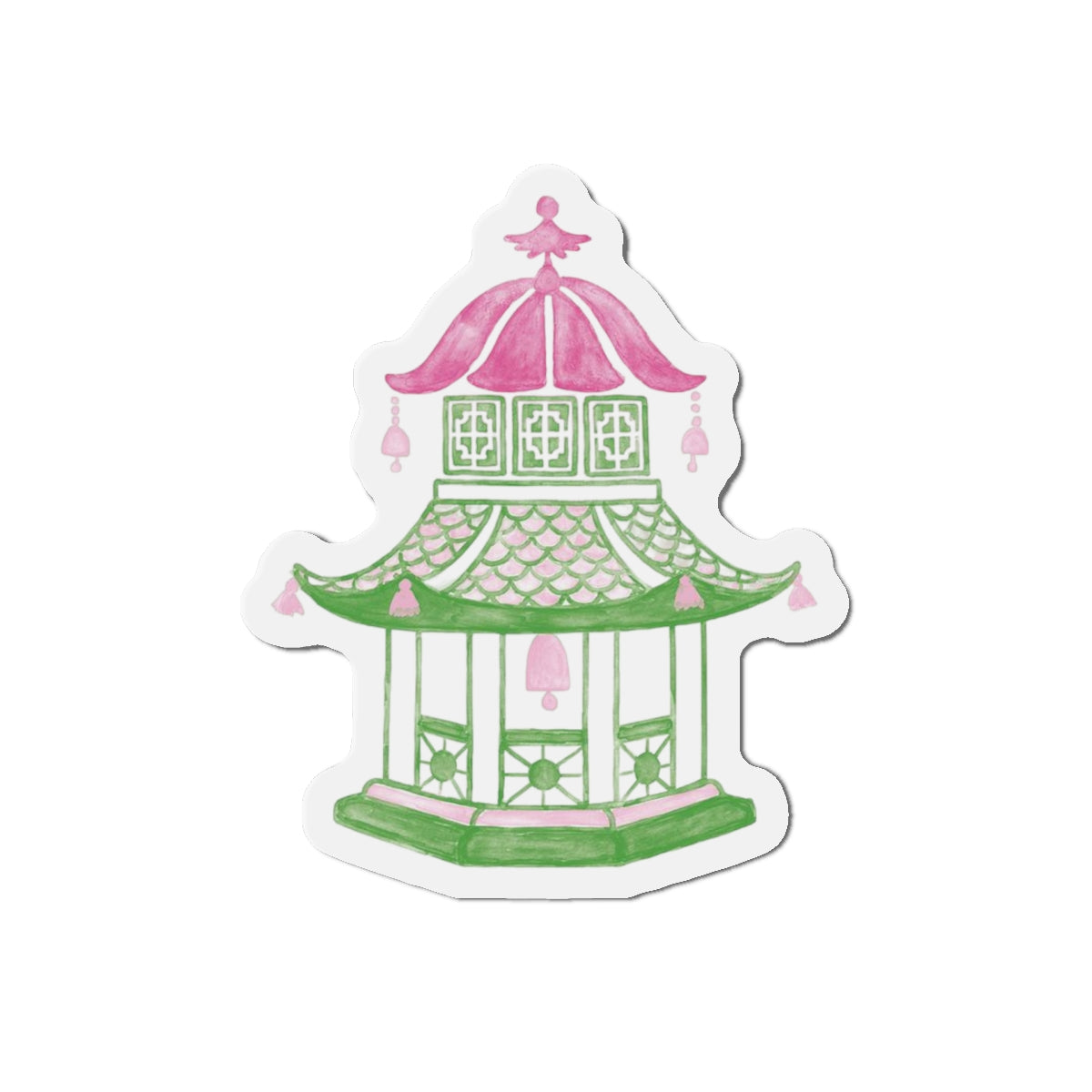 Pink Pagoda Stanley Magnet