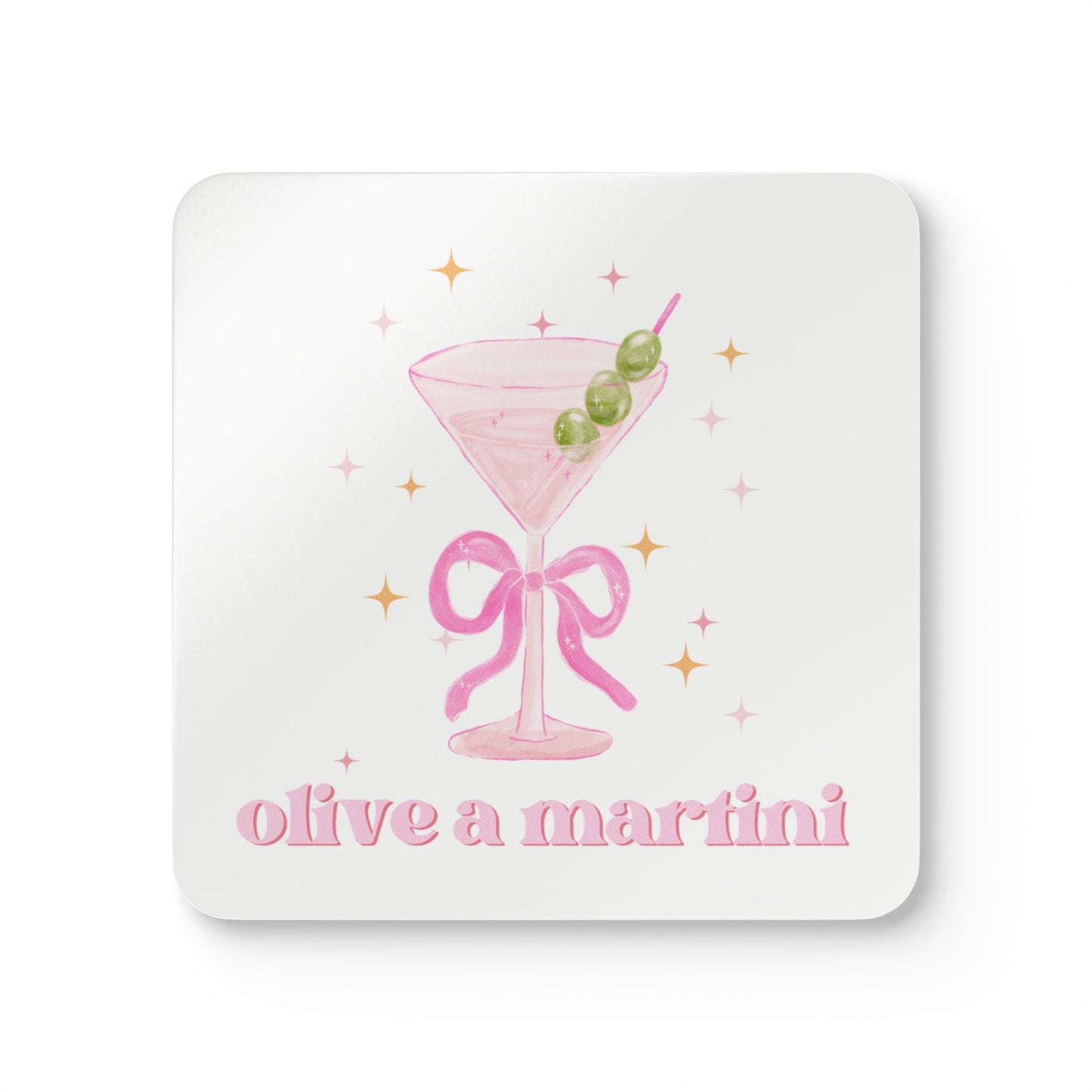 Preppy Christmas Cocktail Coasters | Vibrant, bold, colourful mug placemats | Bar decor, accessories |Swirly coffee, tea, mug coasters
