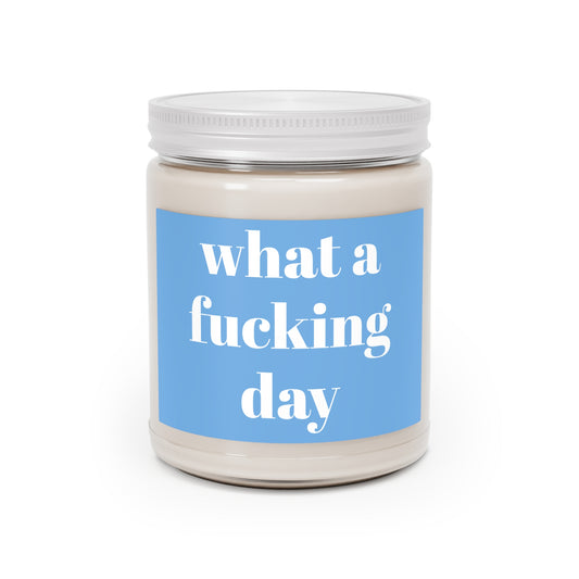 What a Day Funny Friendship Candle Gift Best Friend Gift Long Distance Gift Funny Candle Gag Gift Premium Coconut Soy Candle