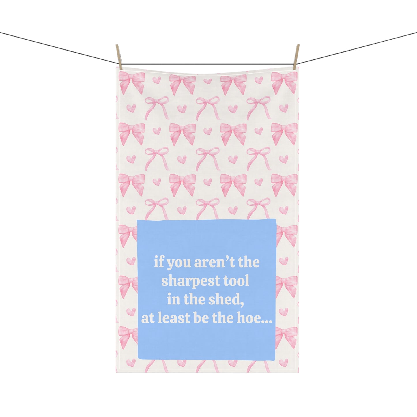 Sharpest Tool Kitchen Tea Towel Funny Hostess Party Gift