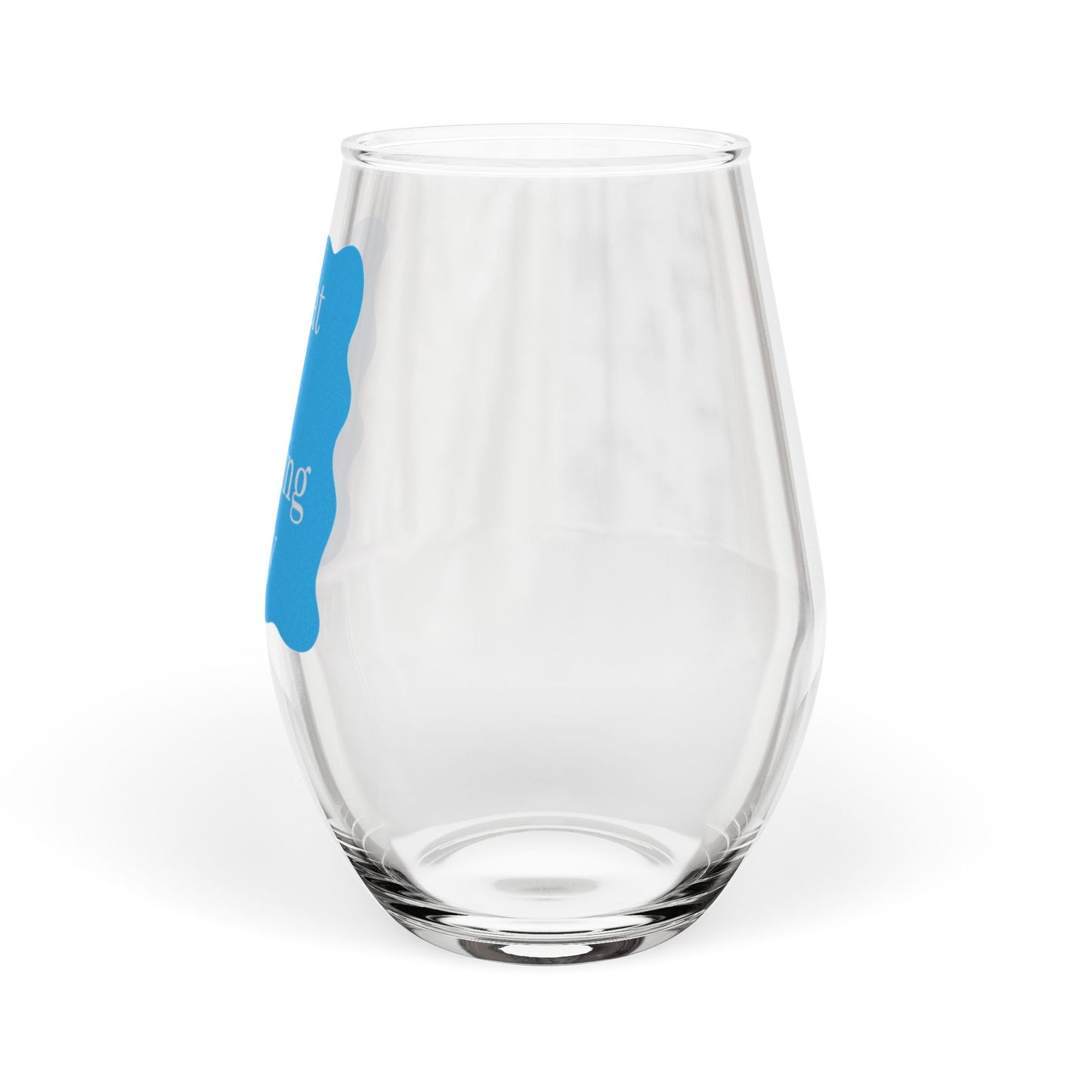 What A Day Stemless Wine Glass | 11.75oz Fun Hostess Gift