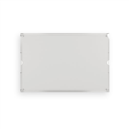 Floral Acrylic Serving Tray