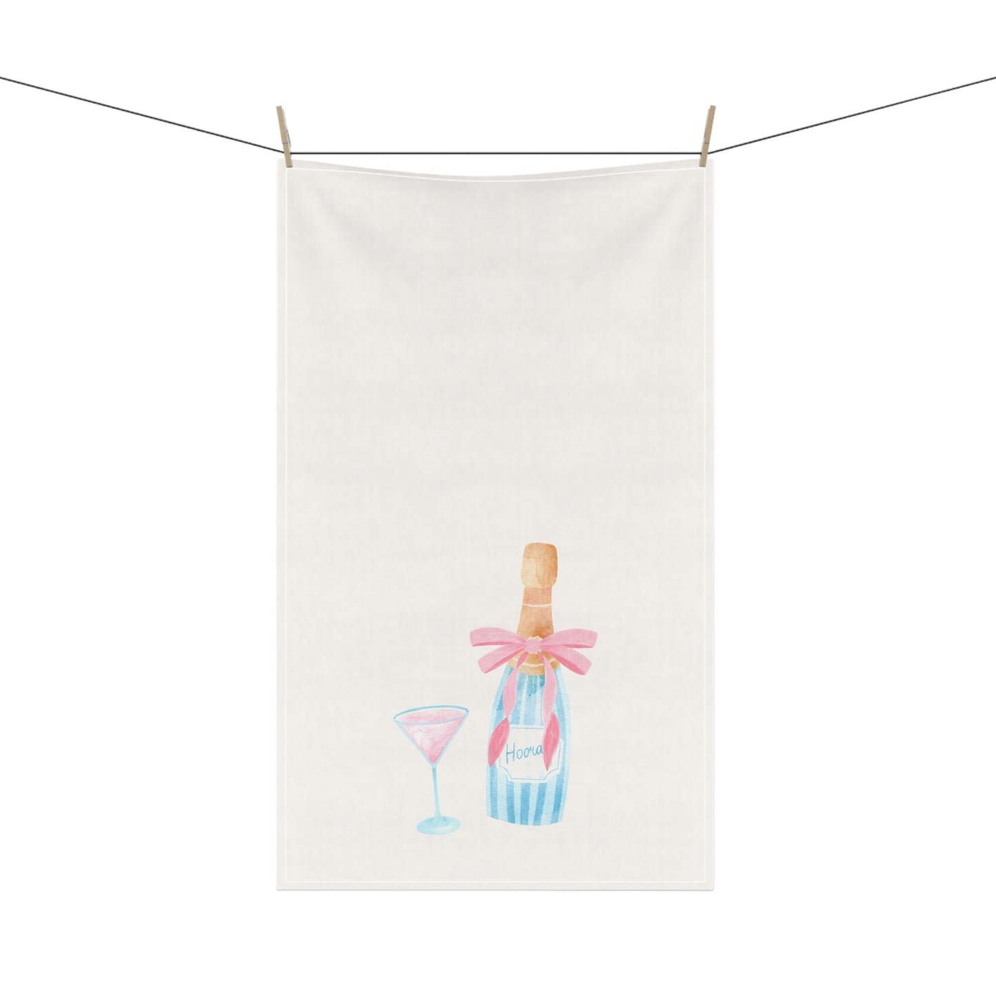 Champs Tea Towel Funny Hostess Gift