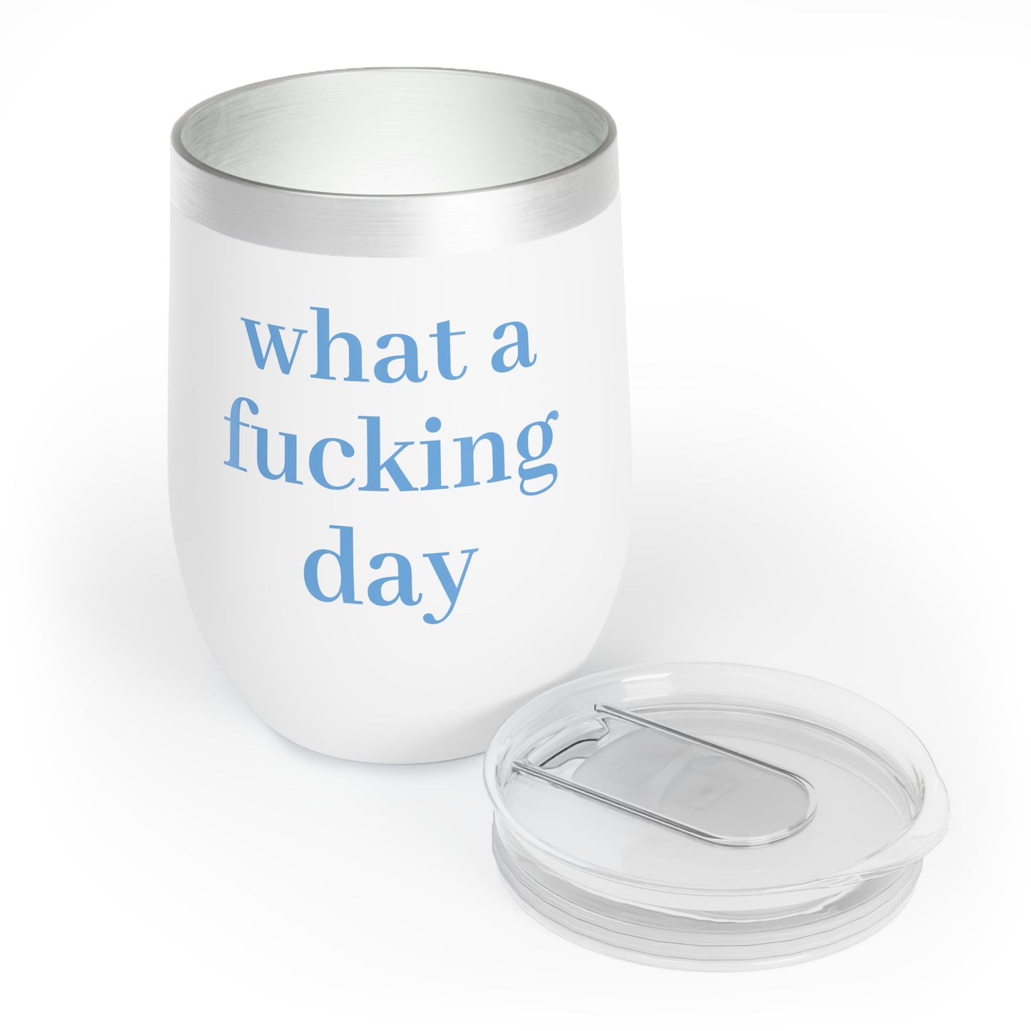 Booze & Bad Decisions Chill Wine Tumbler Funny Hostess Christmas Gift