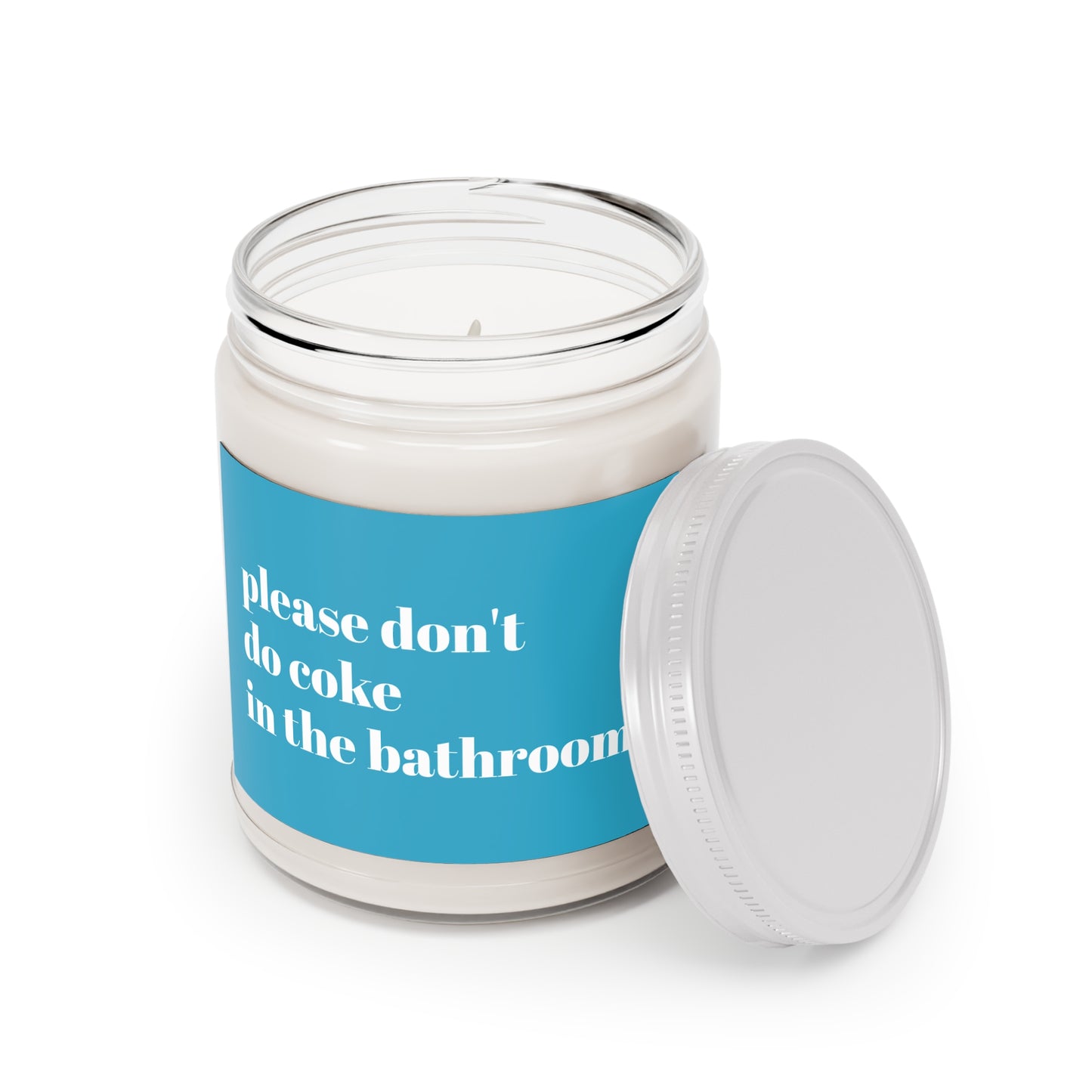 Please Don't Do Coke In The Bathroom Funny Friendship Candle Gift Best Friend Long Distance Gift Gag Gift Premium Coconut Soy Candle
