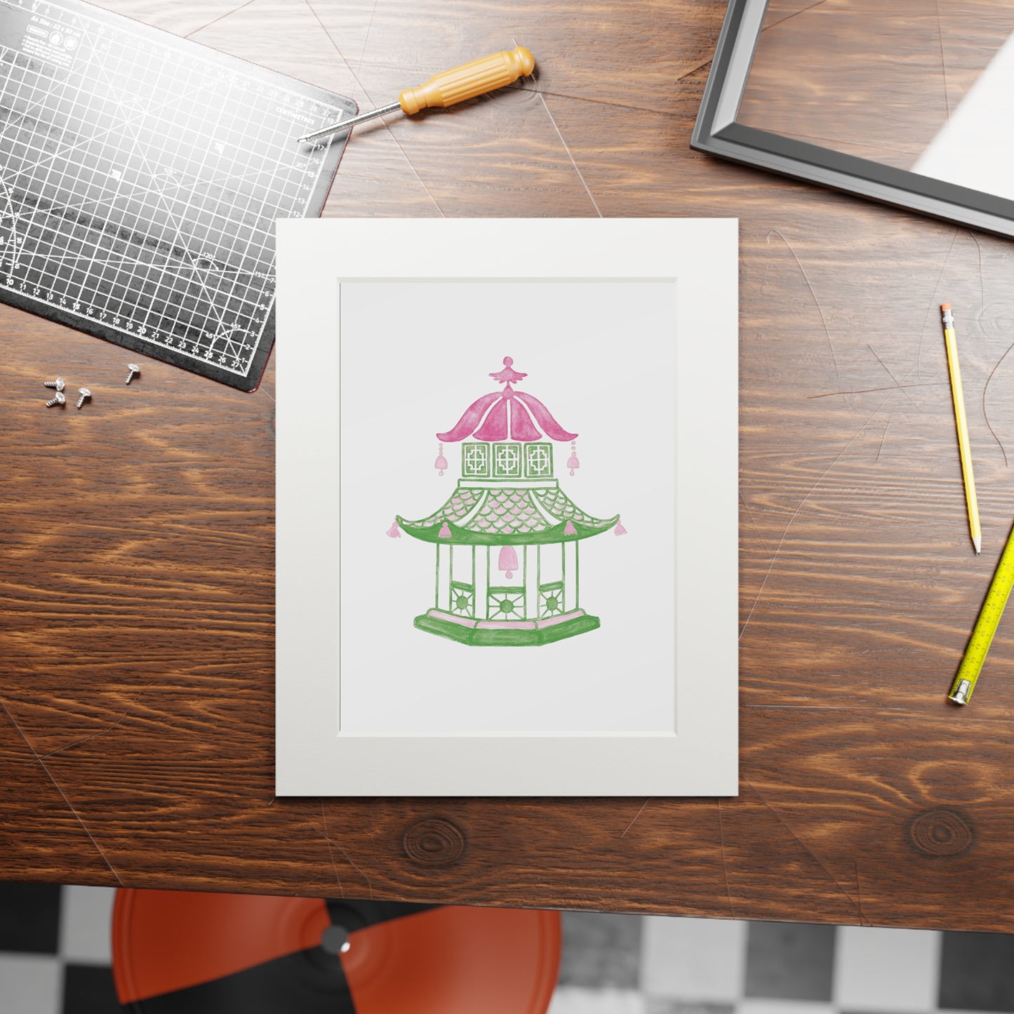 Fine Art Prints (Passepartout Paper Frame)