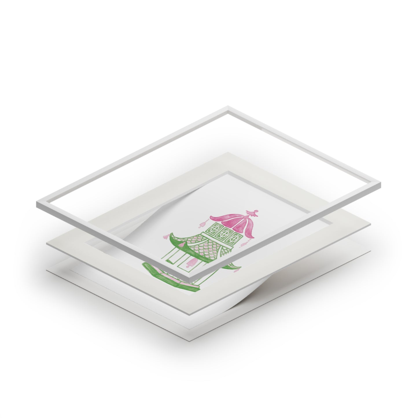 Fine Art Prints (Passepartout Paper Frame)